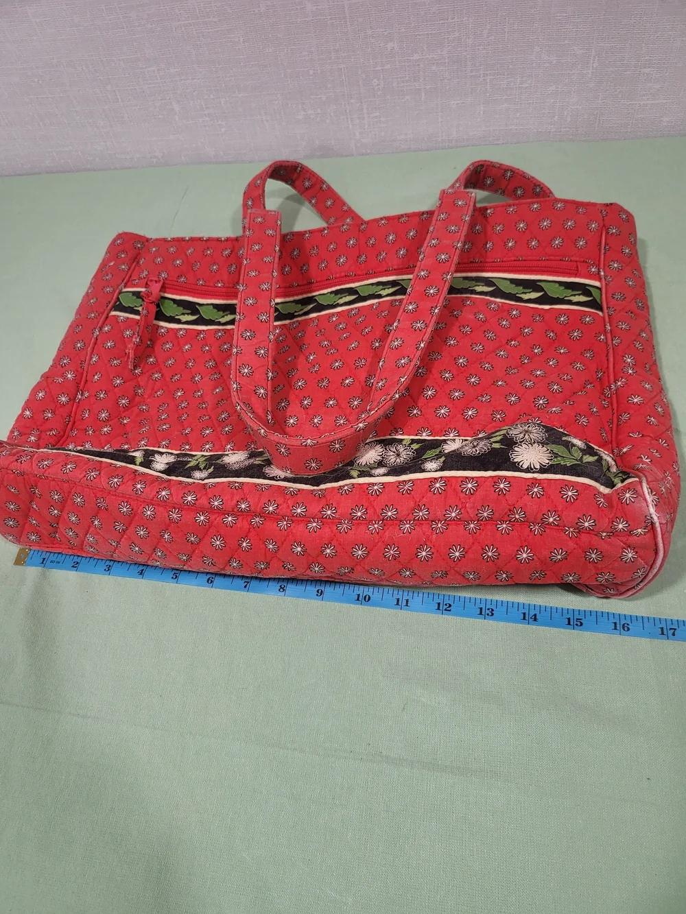 Source Unknown quilted red